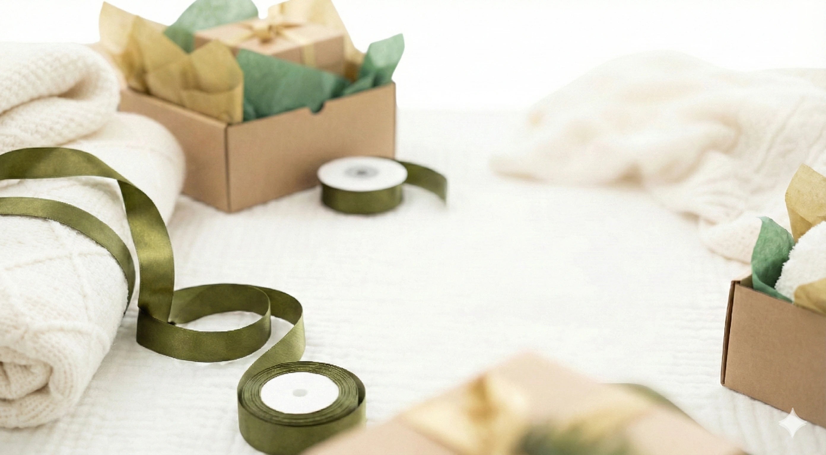 Arinna Gifts curated hygge-inspired gift box with a cozy blanket, candle, and mug, hand-packed in Dallas, TX.