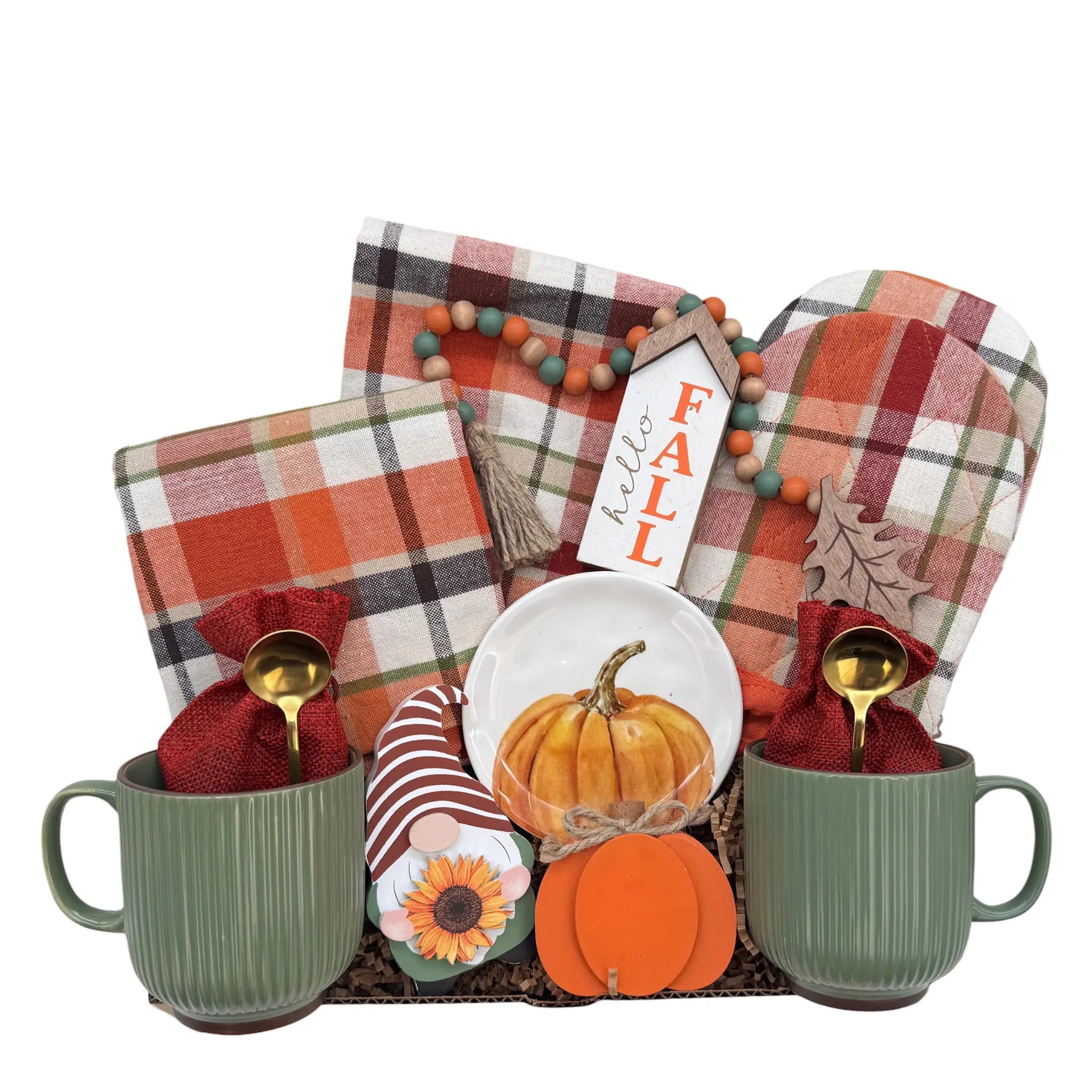 Fall Seasonal Gift Box – Cozy Autumn Home & Kitchen Décor Set