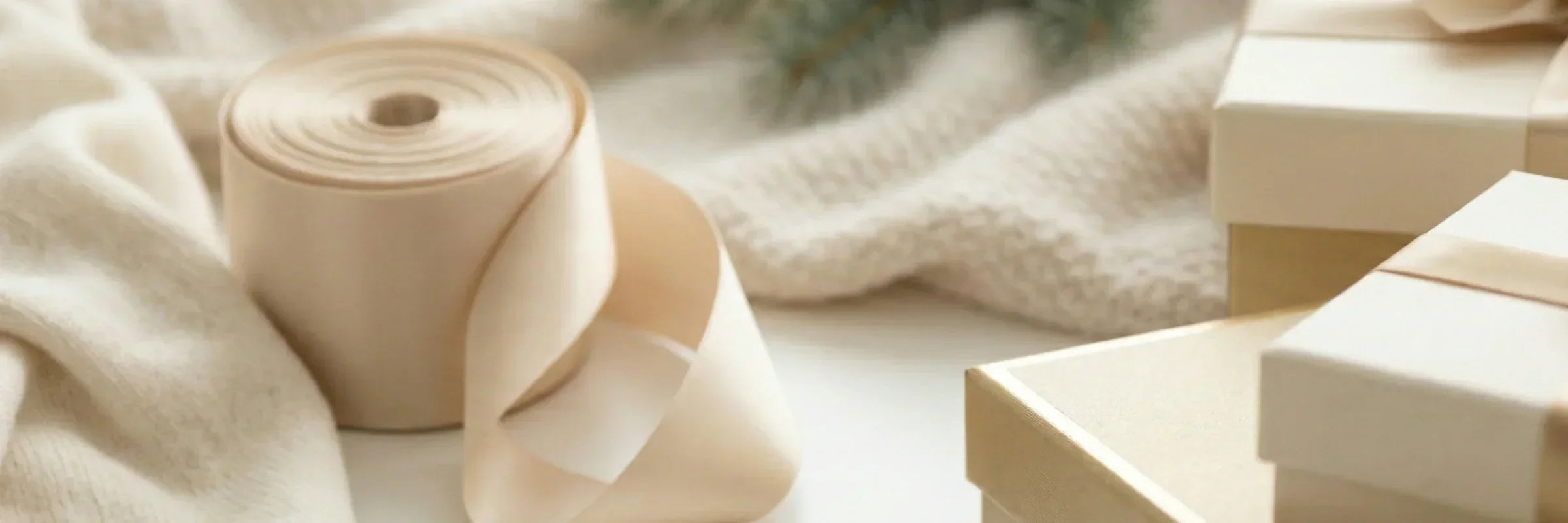 Premium neutral gift box packaging representing corporate gifting orders at Arinna Gifts