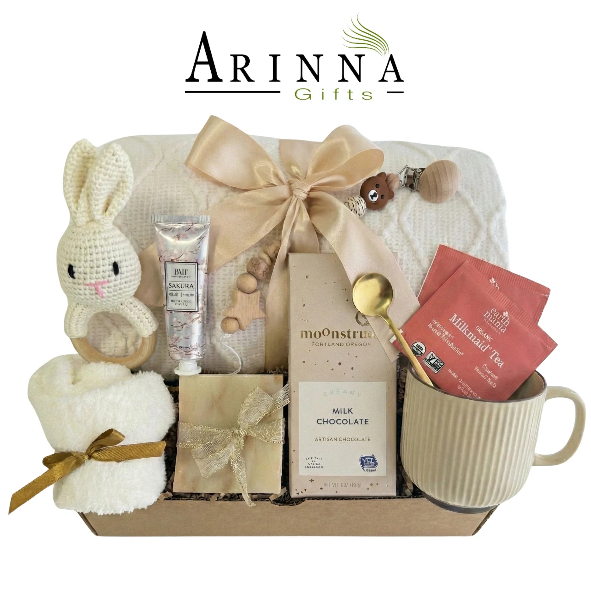 Gift ideas for mom and new parents gift box with mugs in Dallas