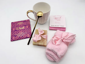 Clouds of Love | Personalized Gift with Throw Blanket for Her, Mother, Sister
