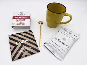 Coffee Snacks Gift Basket for Women and Men | Mother's Day Hamper