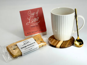 Brews & Blessings Collection | Tea Set Gift Box | Thank You Basket