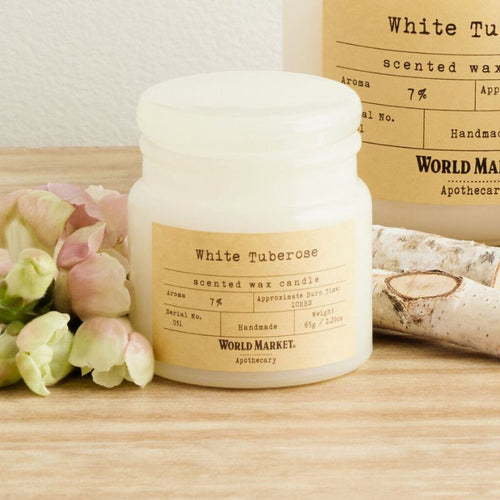 White Tuberose Candle
