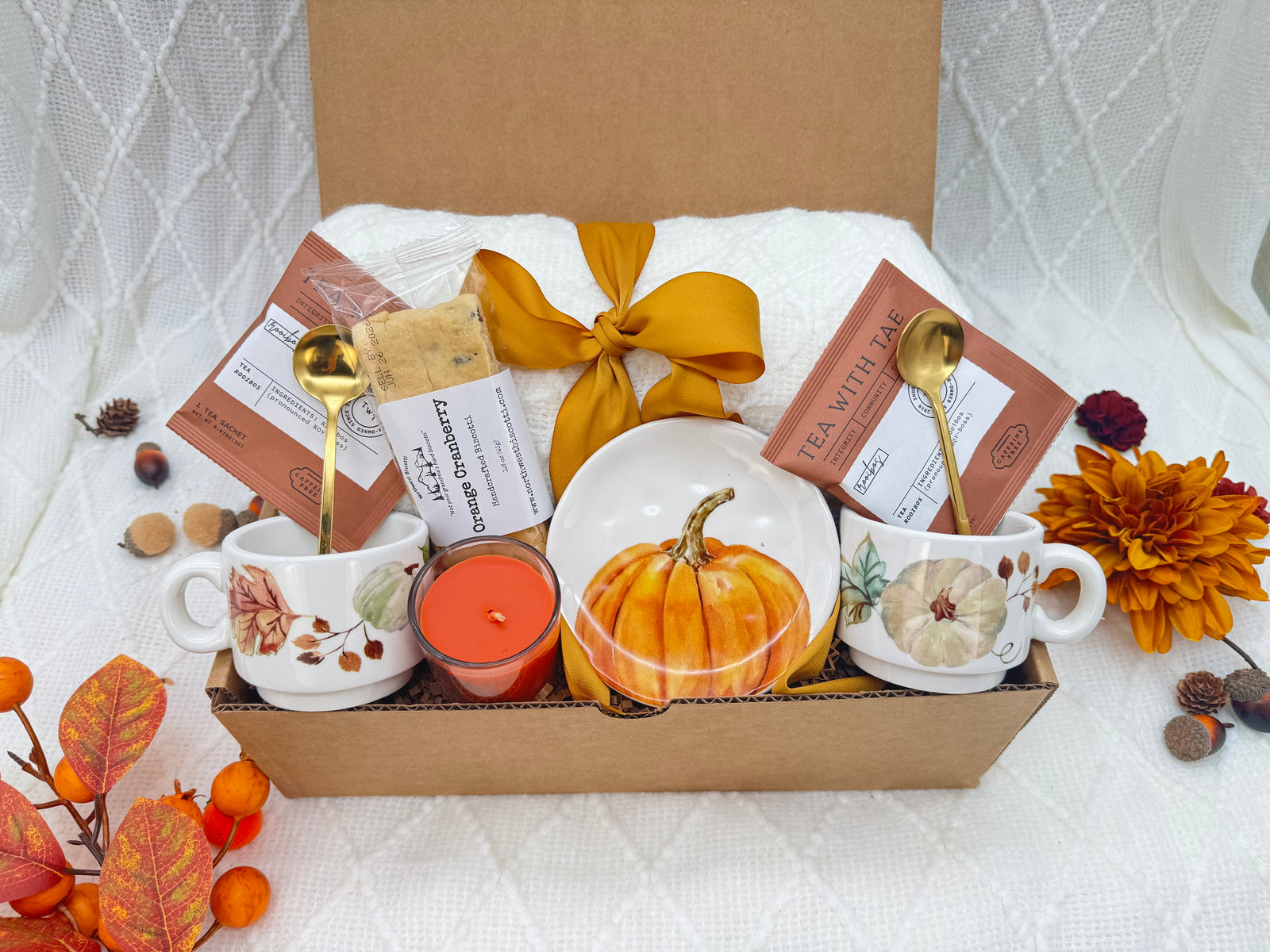 Cozy Fall Gift Box, Autumn Comfort & Seasonal Care Package